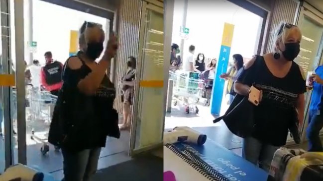 Denuncian que concejala de Coronel intentó ingresar a supermercado sin permiso en cuarentena