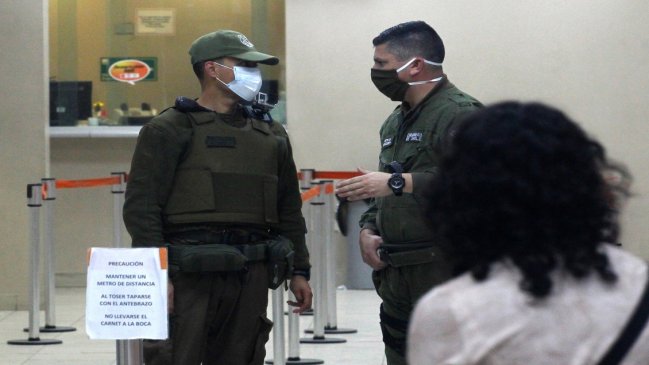 Seis personas fueron detenidas tras intentar robar en sucursal de una caja de compensación