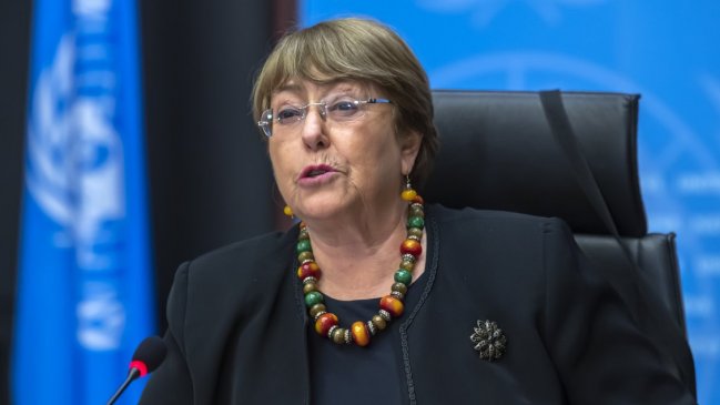 Oficina de Bachelet pidió a Rusia la liberación inmediata del opositor Navalni