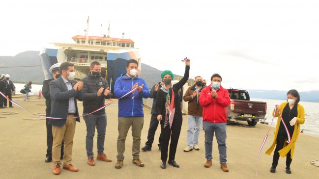 Suman tercer viaje semanal en la ruta marítima entre Puerto Cisnes y Quellón