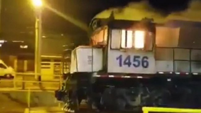 Corte de Antofagasta revocó internación provisoria de joven imputado por incendiar un tren