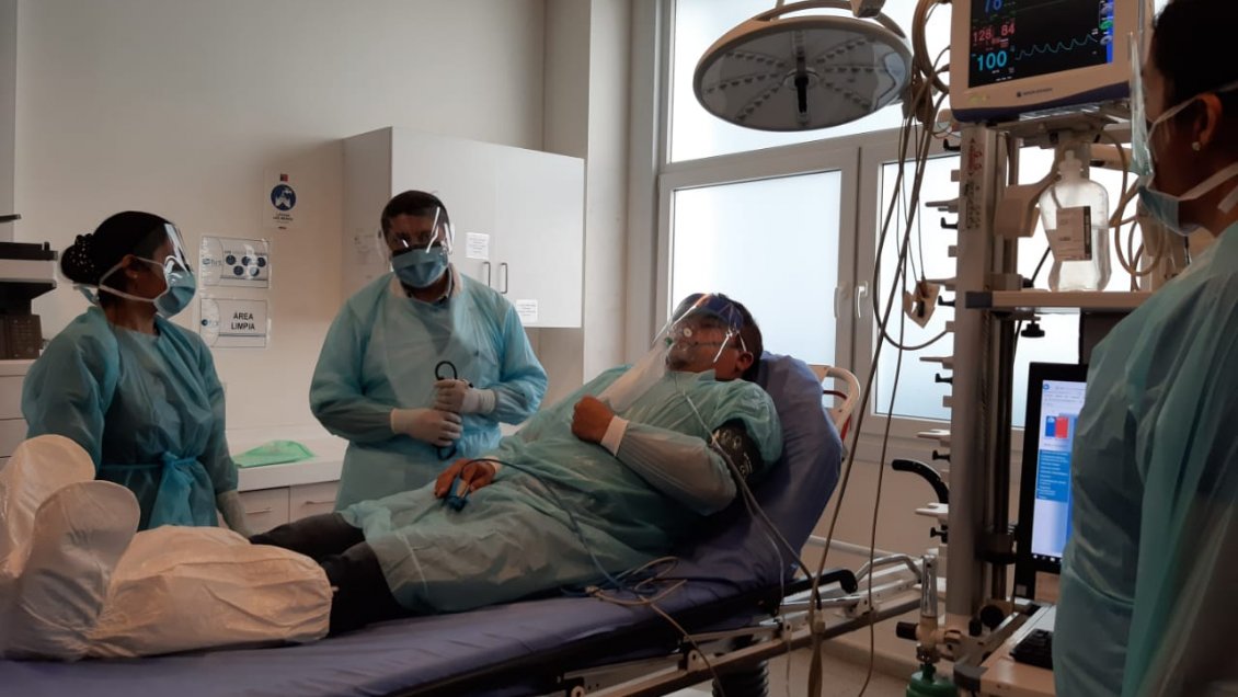 Ocupación de camas críticas llegó al 90 por ciento en el Maule