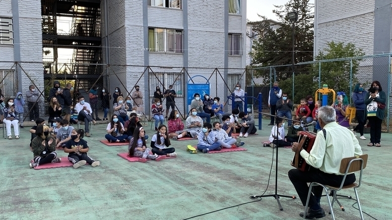 Fundación Cultural Lo Prado inició itinerancia musical por 16 barrios de la comuna