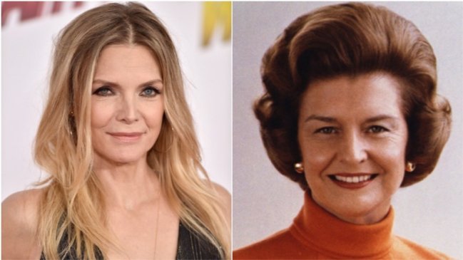 Michelle Pfeiffer interpretará a Betty Ford en la serie 