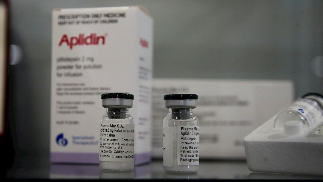 Antiviral español reduce casi al 100% la carga viral de SARS-Cov-2