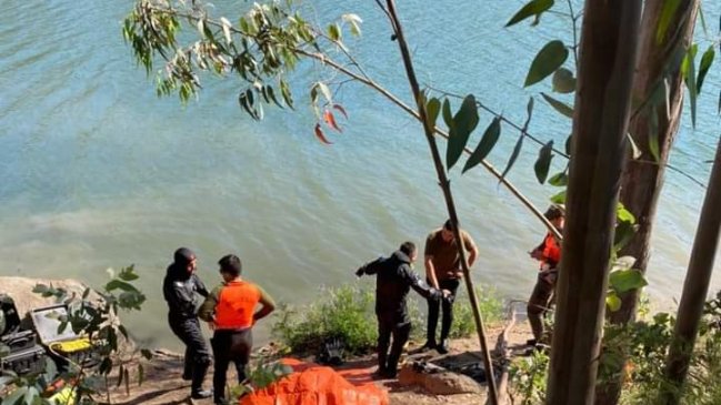 Sin vida encuentran a joven que cayó al tranque La Luz de Valparaíso