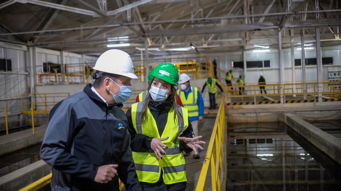 Comenzaron trabajos de ampliación de la planta de producción de Aguas Magallanes en Punta Arenas