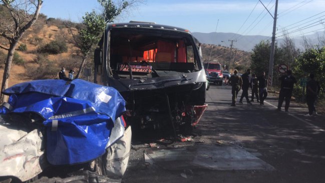 Accidente de tránsito dejó un fallecido en Limache