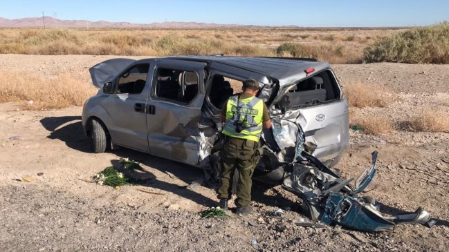 Una persona murió en accidente automovilístico en Huara