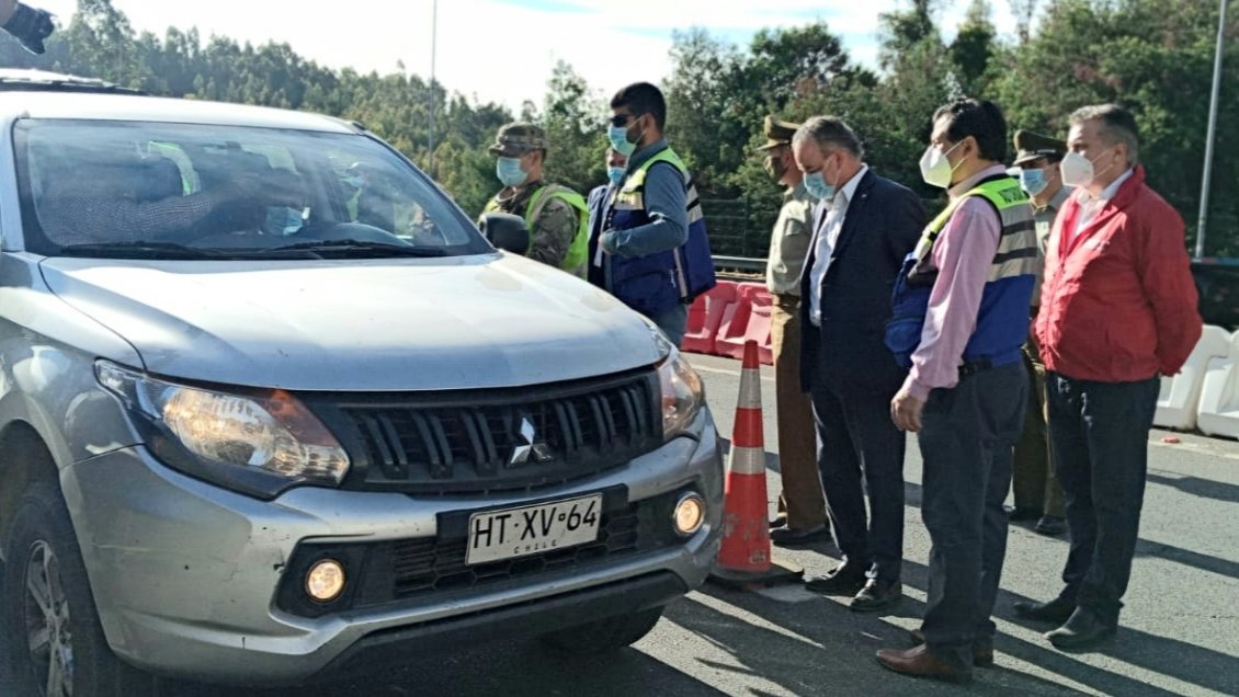 Biobío: Implementarán puntos de control en los cinco ingresos de la región