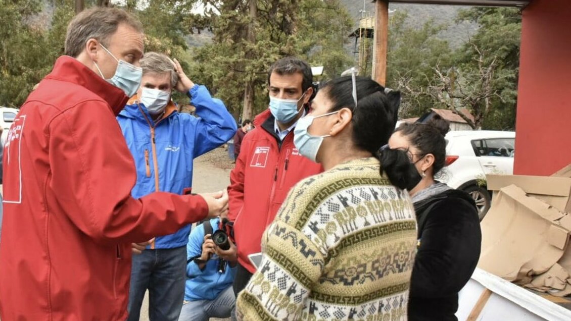 Gobierno comprometió ayuda para familias damnificadas por el sistema frontal