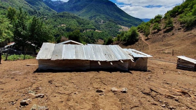 Vivienda fue destruida por rodado en Alto Biobío: MOP pudo reestablecer conectividad