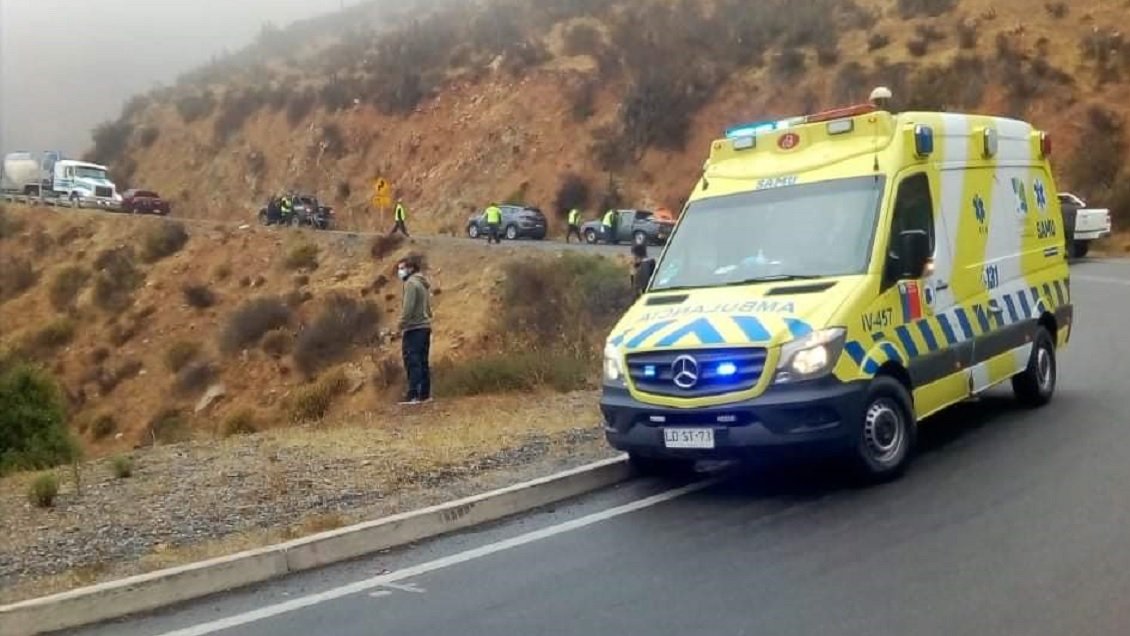 Matrimonio murió al desbarrancar su vehículo en Illapel