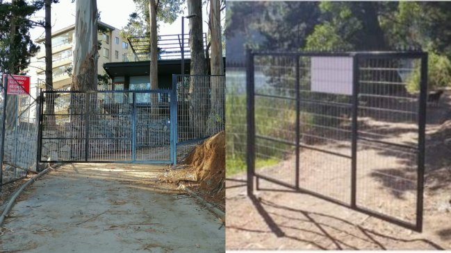 Rejas en acceso a Laguna Grande de San Pedro de la Paz causa molestia en vecinos de la comuna