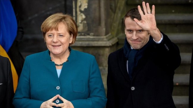  Macron y Merkel condenaron a Rusia por Navalni  