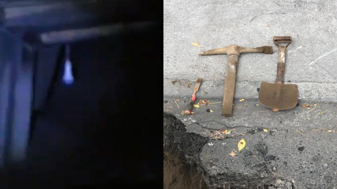 Concepción: Descubren túnel a metros de tres bancos y de la sede de la UDI