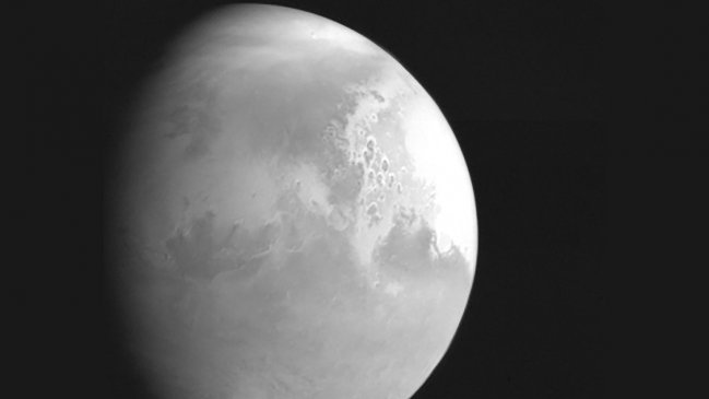 Sonda china a Marte manda fotografía del planeta a 2,2 millones de kilómetros