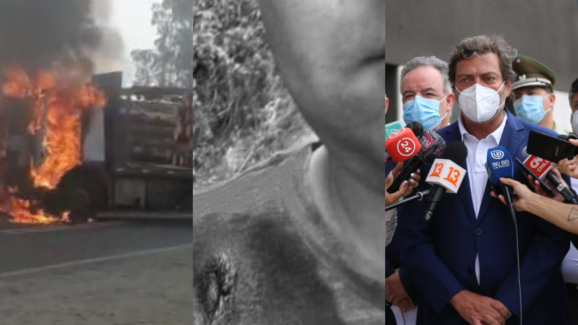 Balance tras violenta jornada en Arauco: Quince vehículos y tres viviendas quemadas