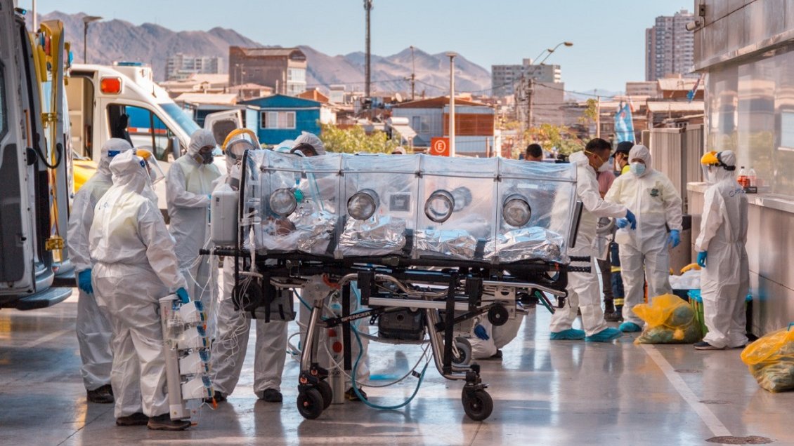 Realizan nuevo traslado de pacientes con Covid-19 desde Antofagasta hasta Santiago