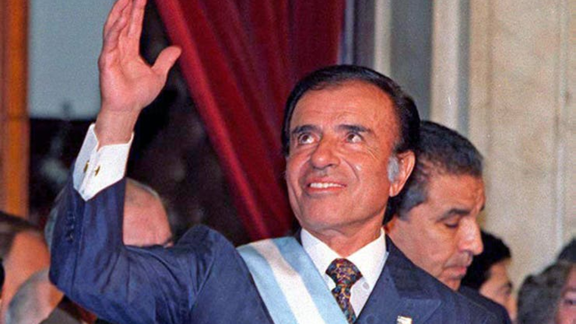 Presidente Piñera lamentó muerte de Carlos Menem, 