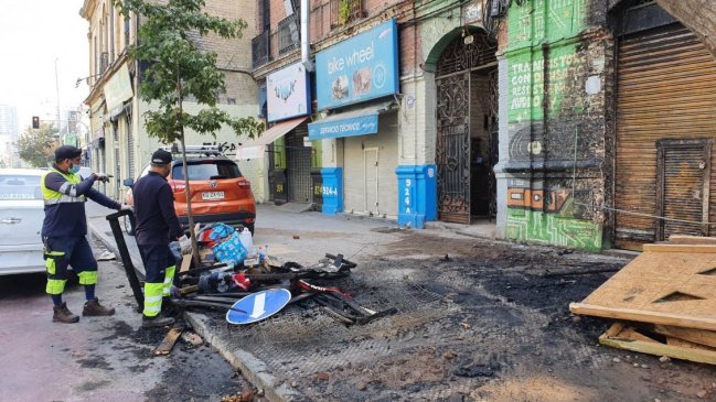 Incendio afectó a cité donde se realizaba una fiesta clandestina