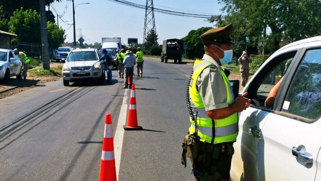 Ñuble registró 96 detenidos por infracciones sanitarias el fin de semana