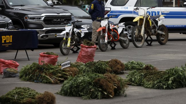PDI realizó millonario decomiso de drogas en Puerto Varas