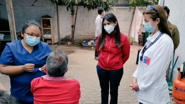 Personas en situación de calle recibieron primera dosis de vacuna contra el Covid-19 en Ñuble