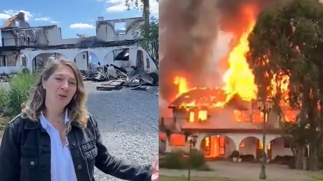 Víctima de atentado incendiario en Lautaro: 