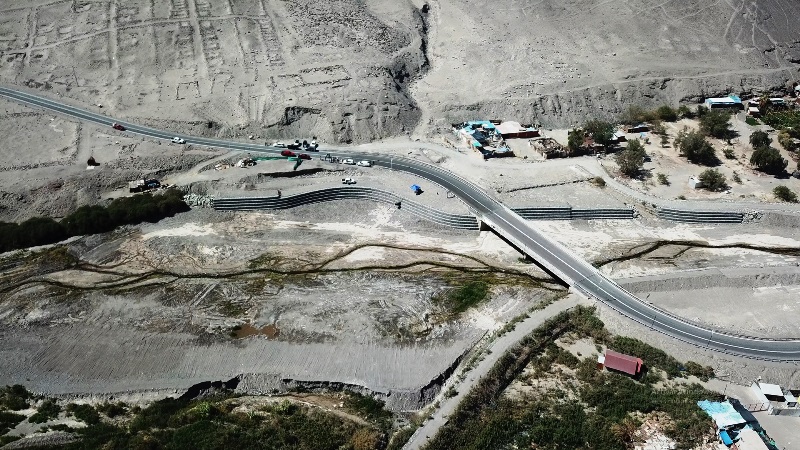 MOP finalizó obras de conectividad en la Quebrada de Tarapacá