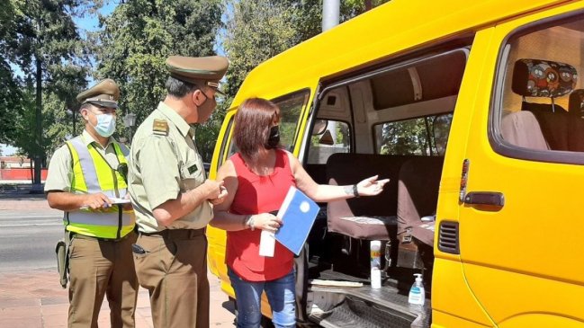 Vuelta a clases: Cerca de 1.300 transportistas escolares alistan medidas sanitarias en el Ñuble
