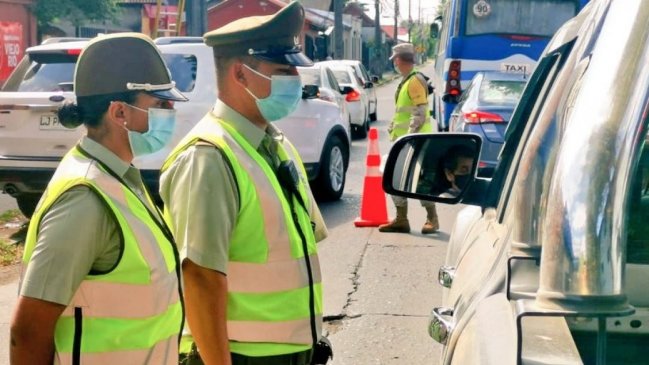 Refuerzan controles en Chillán y Chillán Viejo tras avance a Transición