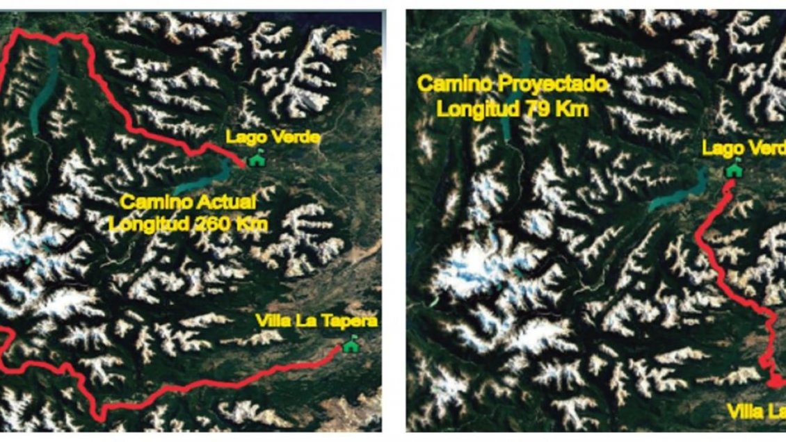 Patagonia: Construcción del camino entre Villa La Tapera y Lago Verde comenzará en las próximas semanas