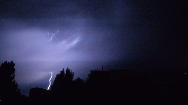 Rayos provocaron seis focos de incendios en diversos puntos de la región de Aysén