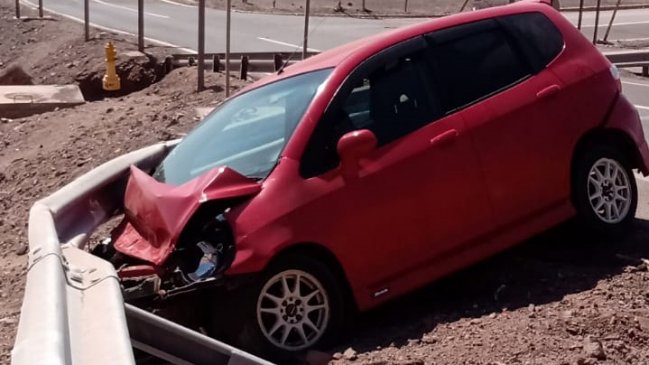 Dos accidentes de tránsito se registran al sur y al interior de Iquique