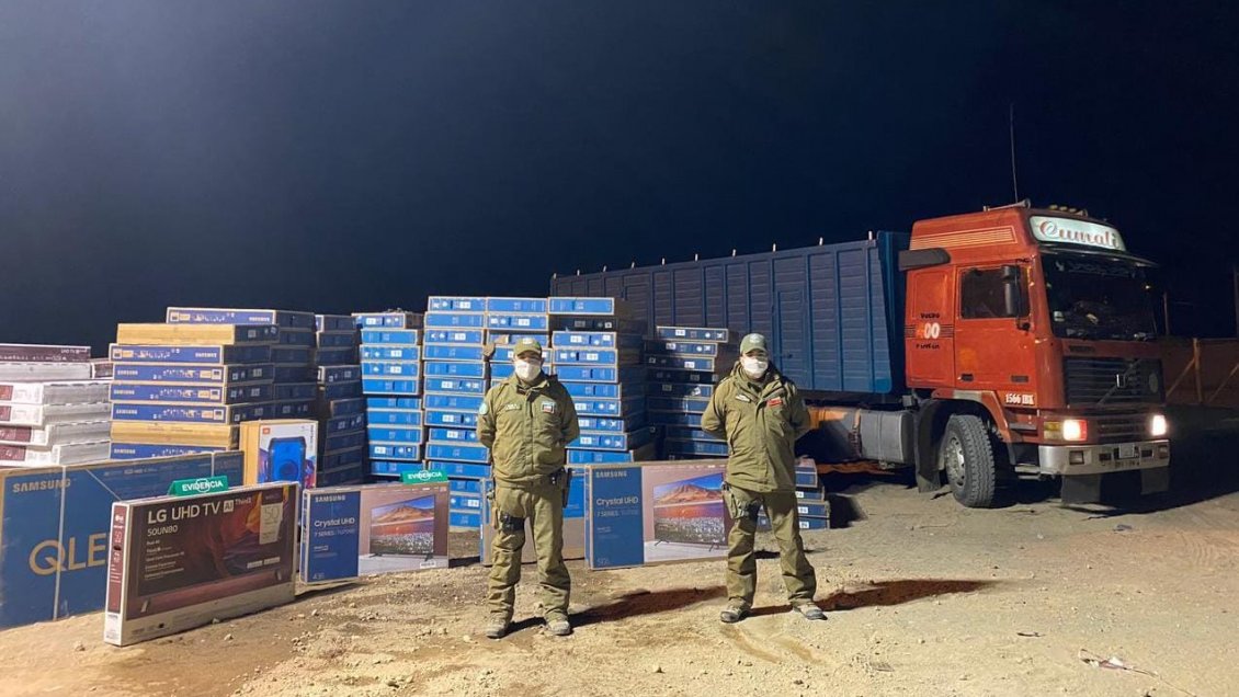 Sujetos quisieron anular procedimiento de contrabando sobornando a Carabineros
