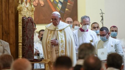   Hito en Bagdad: Francisco se convirtió en el primer papa en celebrar misa con el rito caldeo 