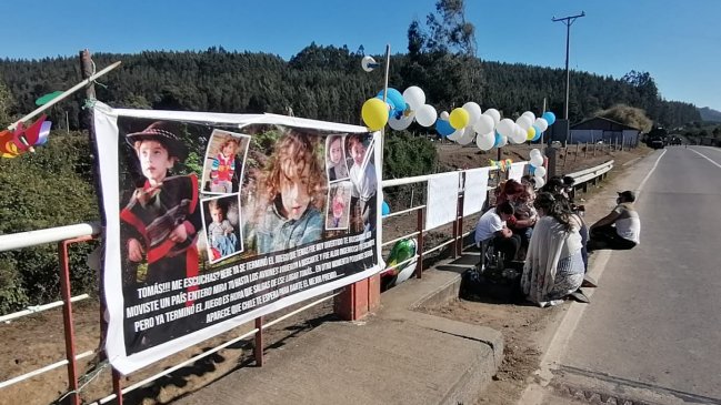 Familia de Tomás Bravo convocó a marcha en la Plaza de Arauco y en todo el país