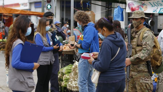 Más de 5.600 chilenos fueron detenidos por infracciones sanitarias el fin de semana