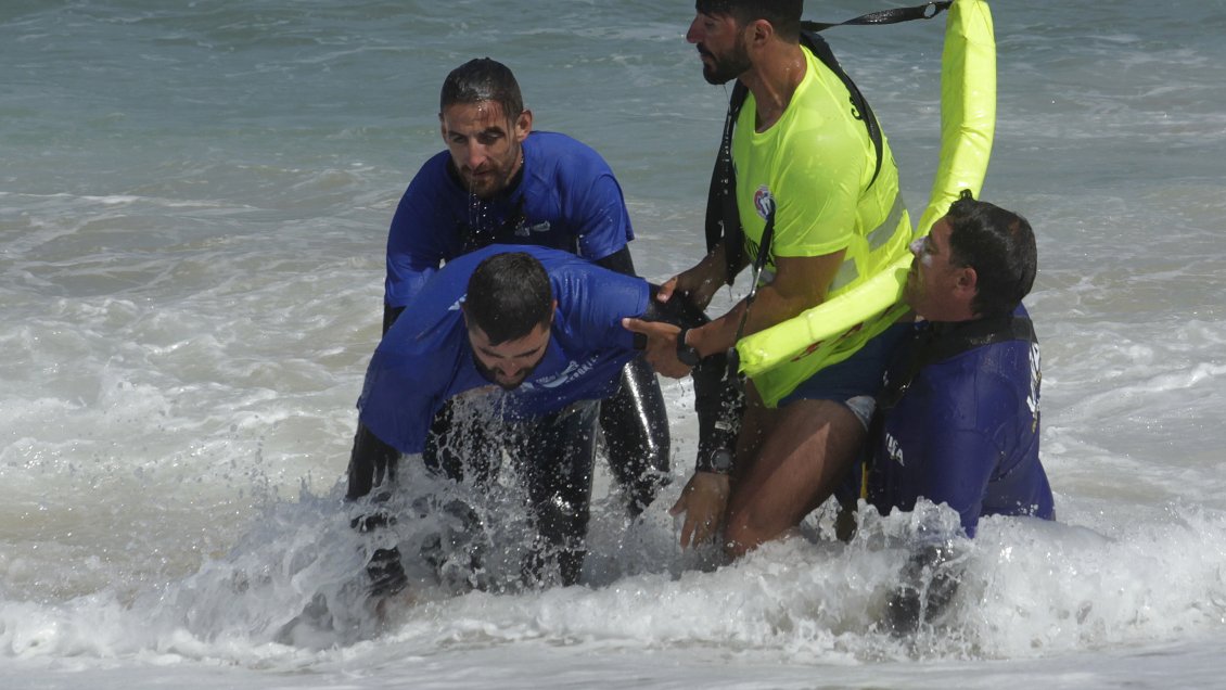 Accidentes en playas disminuyeron 61%, pero se mantuvo la 