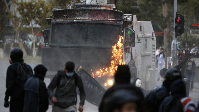 Al menos 48 detenidos en incidentes de este viernes cerca de Plaza Italia