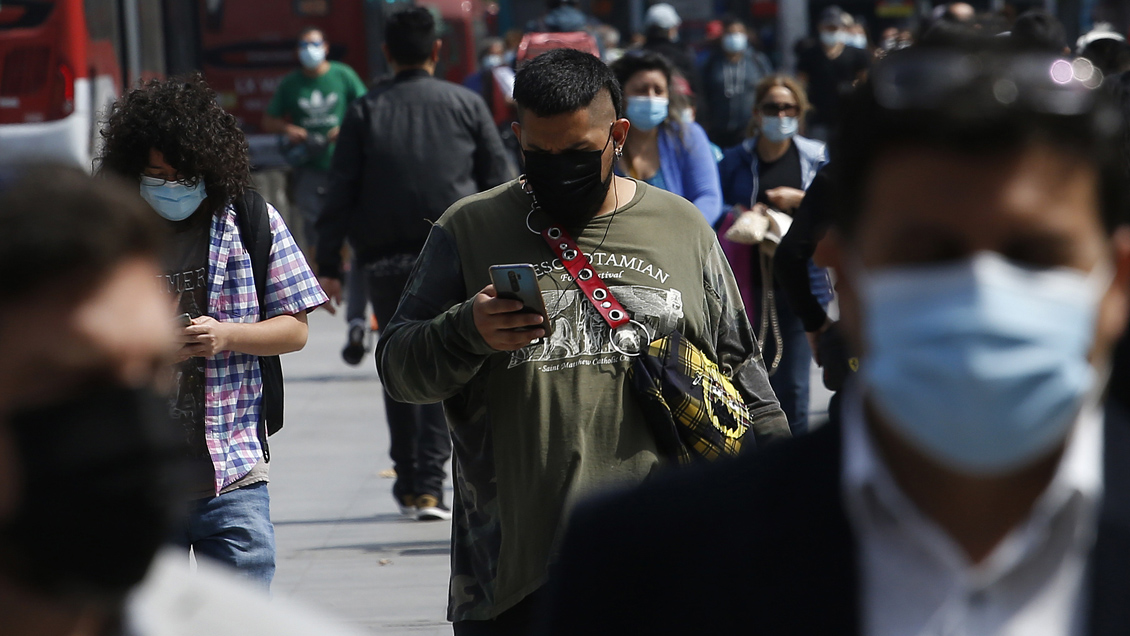 Estudio: El 14,5% de la población flotante de Santiago ya tiene anticuerpos contra el Covid-19