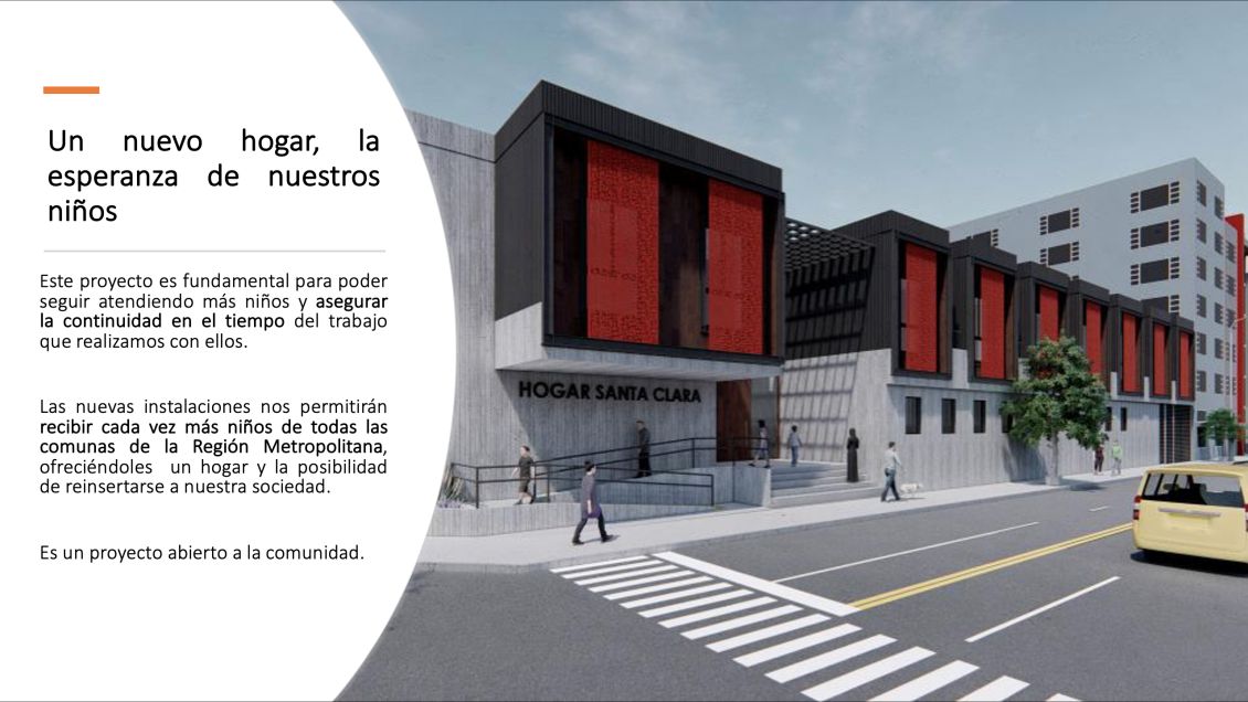 CORE de Santiago aprobó construcción de nuevo hogar de la Fundación Santa Clara