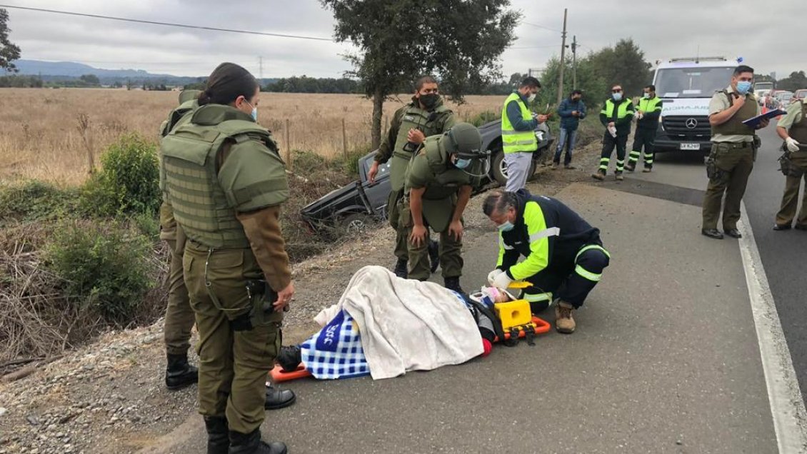 Accidente de tránsito cerca de Victoria dejó al descubierto un caso de tráfico de drogas