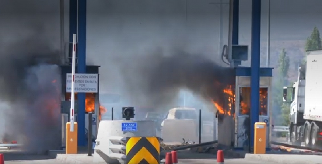 Comenzó juicio contra único imputado por incendio de peaje en Ovalle