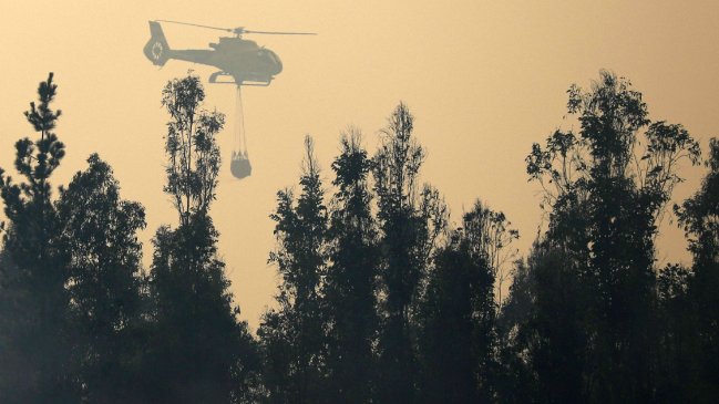 Nuevo incendio afecta a la Reserva Lago Peñuelas: Alerta roja para Valparaíso y Casablanca