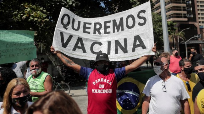 Brasil registró 3.650 muertes por Covid-19: récord desde el inicio de la pandemia