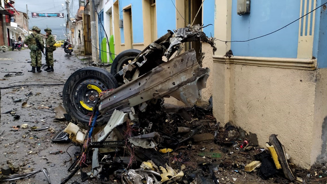 Explosión de auto bomba dejó al menos 16 heridos en Colombia