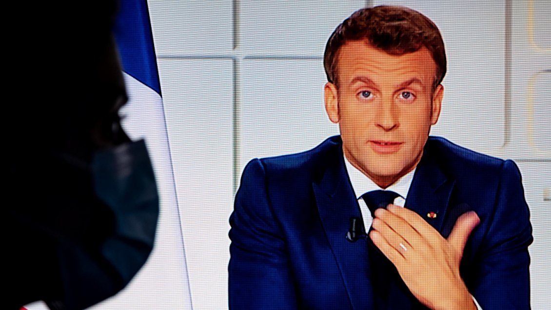 Macron ordenó confinamiento de toda Francia durante cuatro semanas