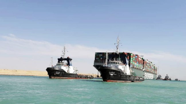  Grandes atochamientos en canal de Suez tras retiro del buque Ever Given  